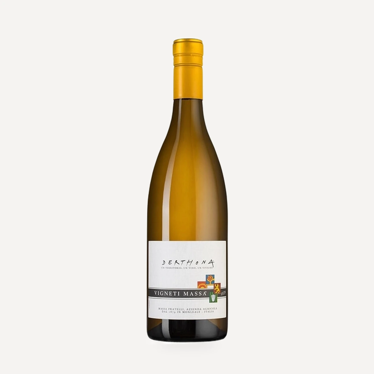 Derthona wine — Vigneti Massa winery — Dionysus