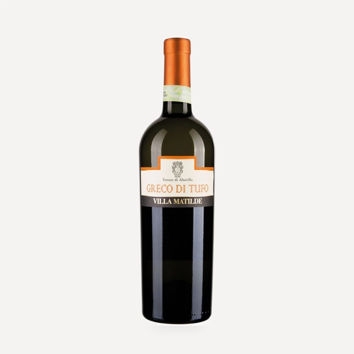 Greco di Tufo DOCG wine — Villa Matilde winery — Dionysus