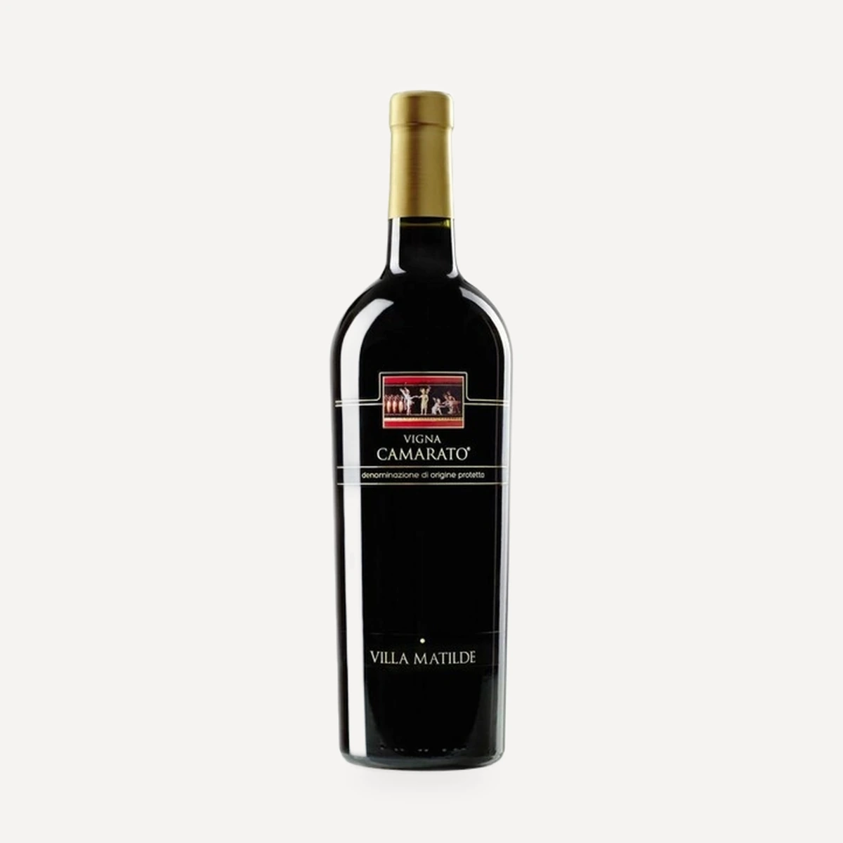 Vigna Camarato wine — Villa Matilde winery — Dionysus