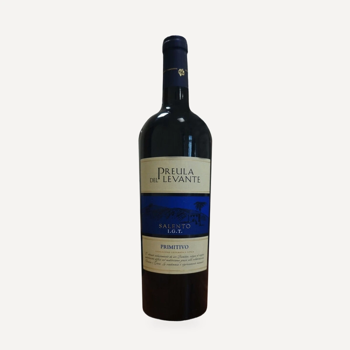 Preula del Levante Primitivo Salento IGT wine — Villa Mottura winery — Dionysus