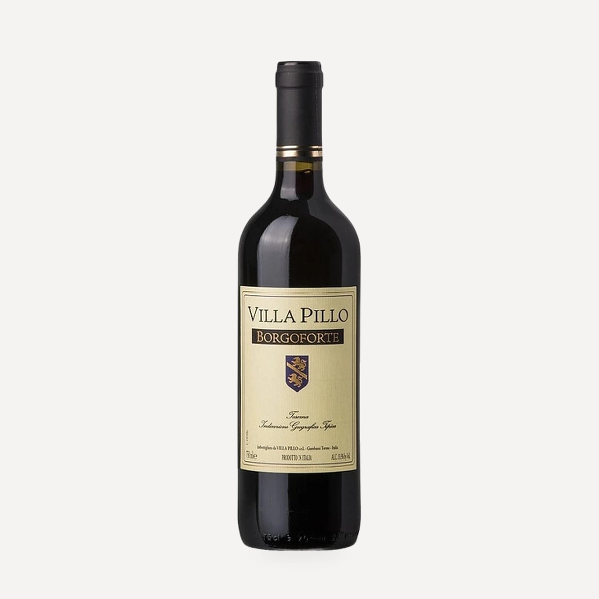 Borgoforte wine — Villa Pillo winery — Dionysus