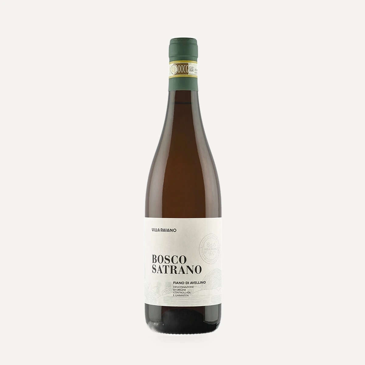 Bosco Satrano Fiano di Avellino DOCG wine — Villa Raiano winery — Dionysus