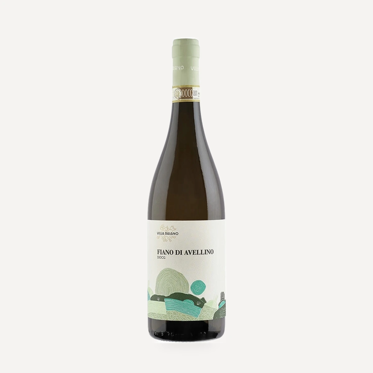 Fiano di Avellino DOCG wine — Villa Raiano winery — Dionysus