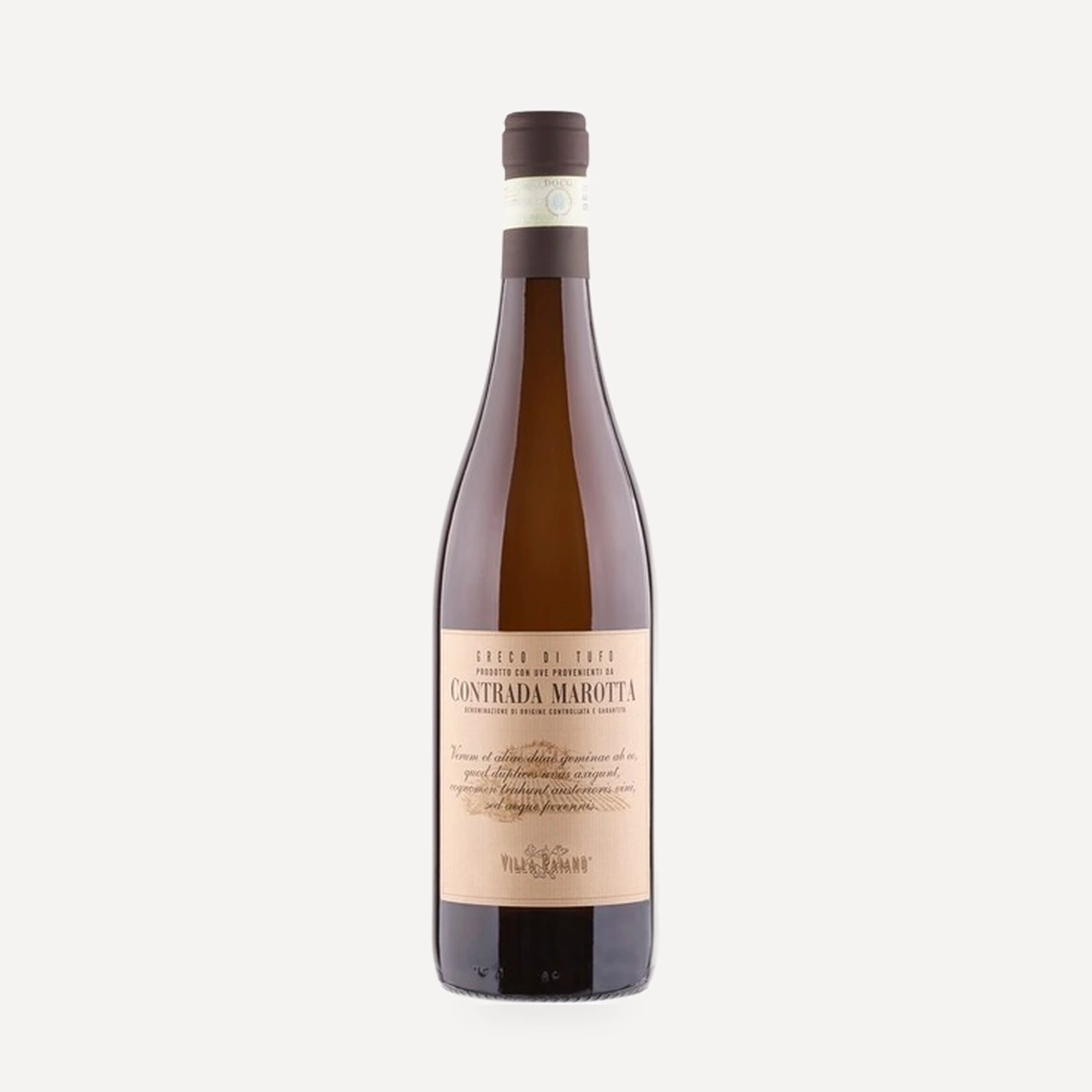Greco di Tufo da Contrada Marotta DOCG wine — Villa Raiano winery — Dionysus