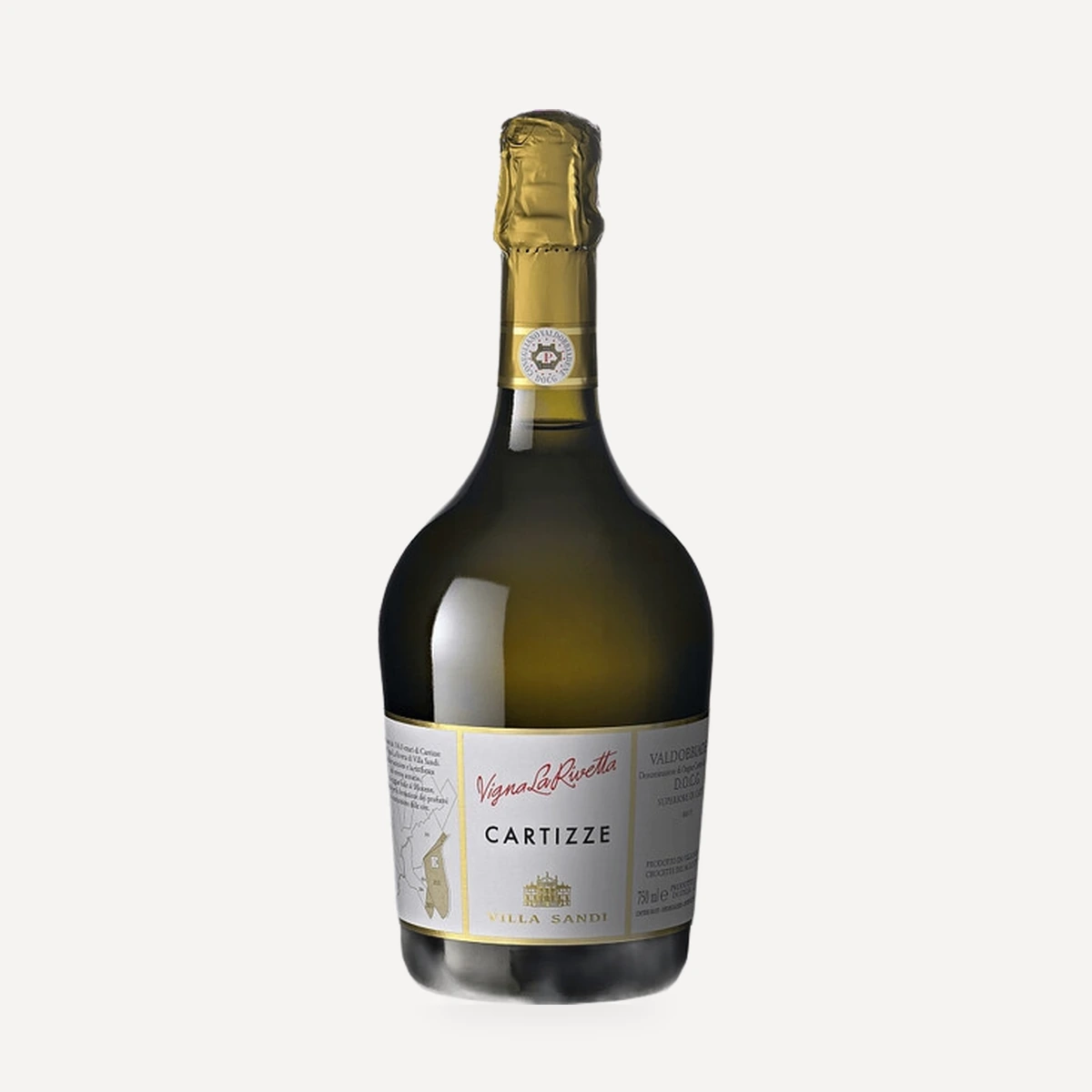 Vigna La Rivetta Cartizze DOCG wine — Villa Sandi winery — Dionysus