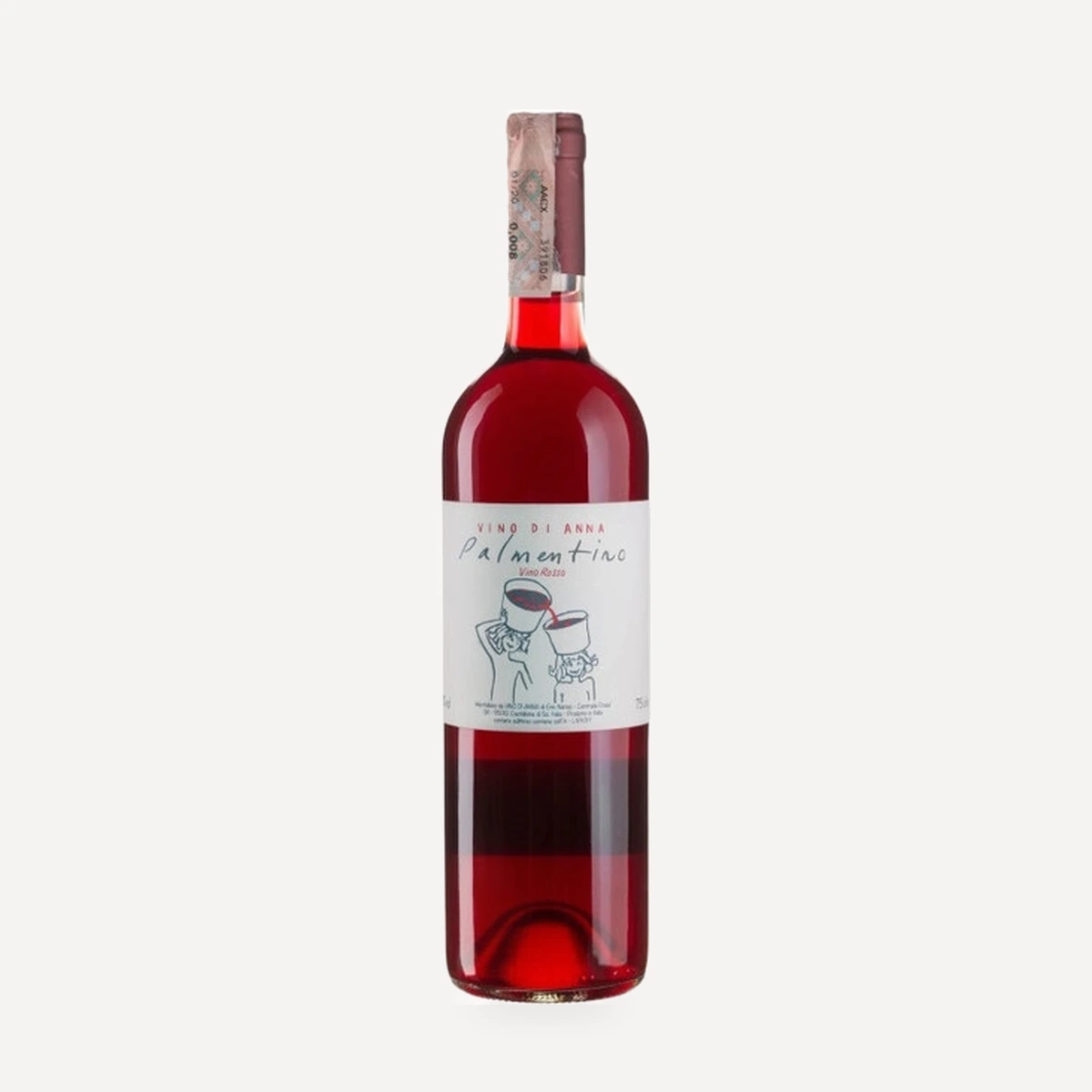 Palmentino Rosso wine — Vino di Anna winery — Dionysus