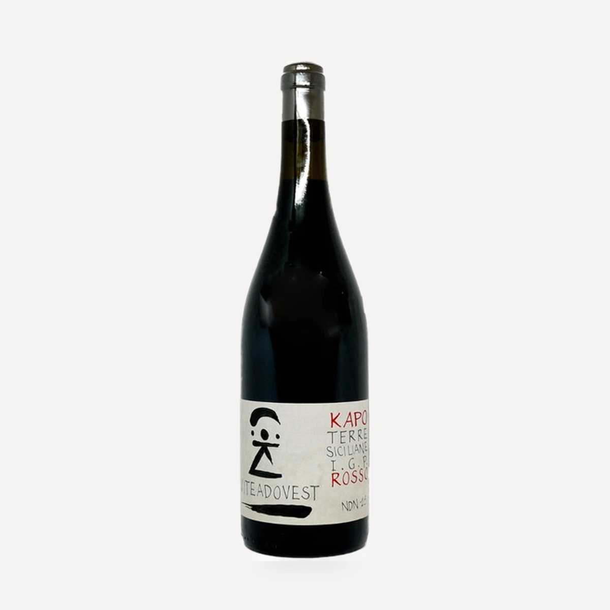 Kapo Rosso Terre Siciliane IGP wine — Viteadovest winery — Dionysus