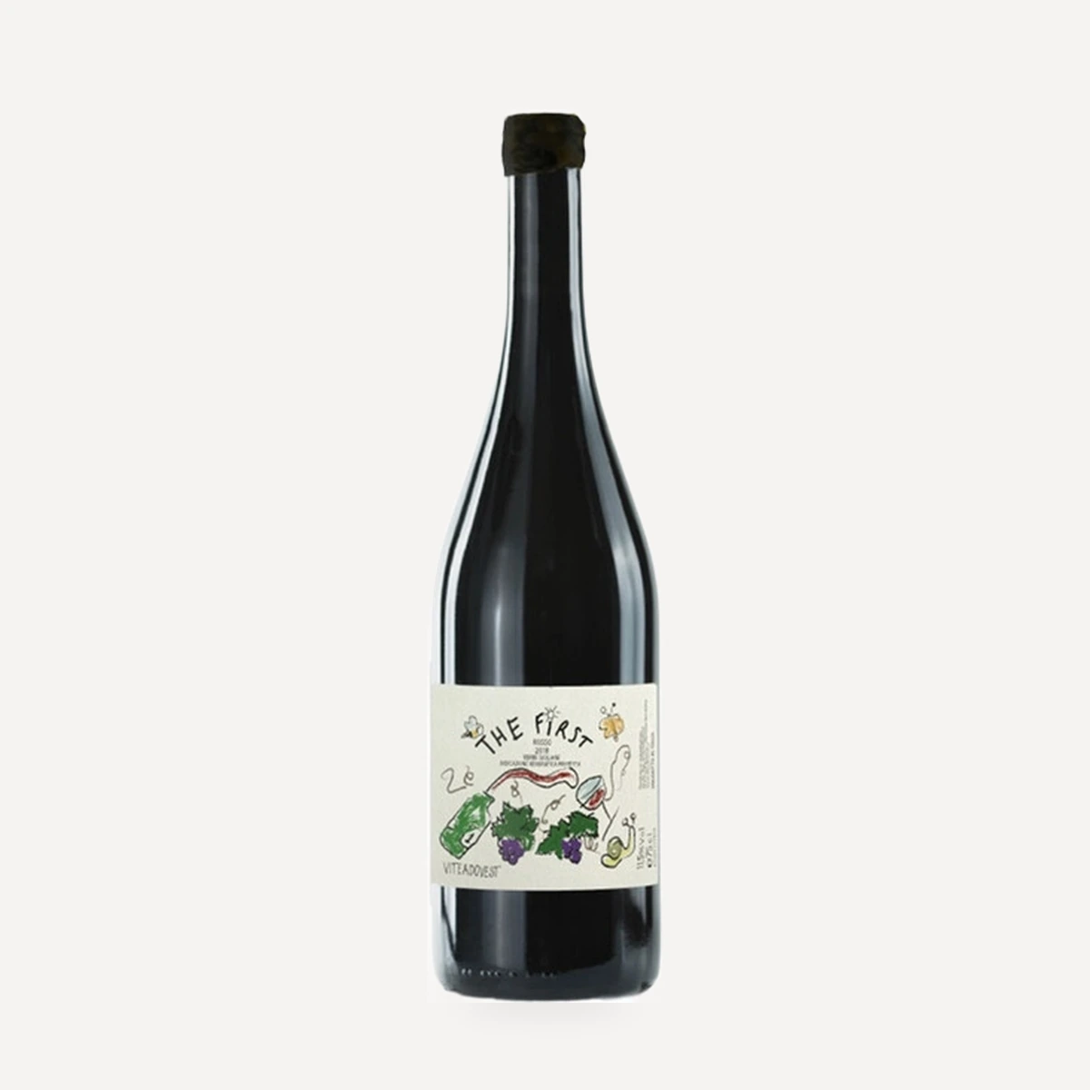 The First Rosso Terre Siciliane IGP wine — Viteadovest winery — Dionysus