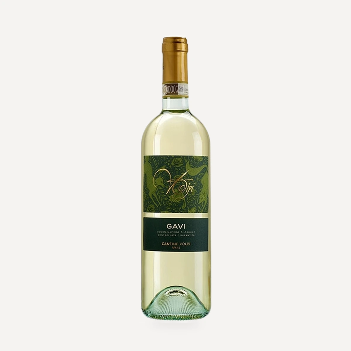 Gavi DOCG wine — Volpi winery — Dionysus