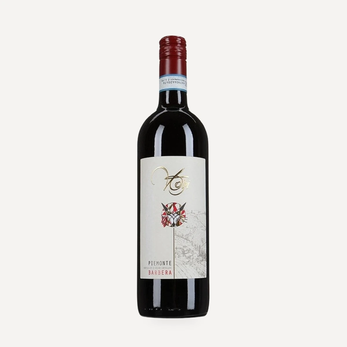Piemonte Barbera DOC wine — Volpi winery — Dionysus