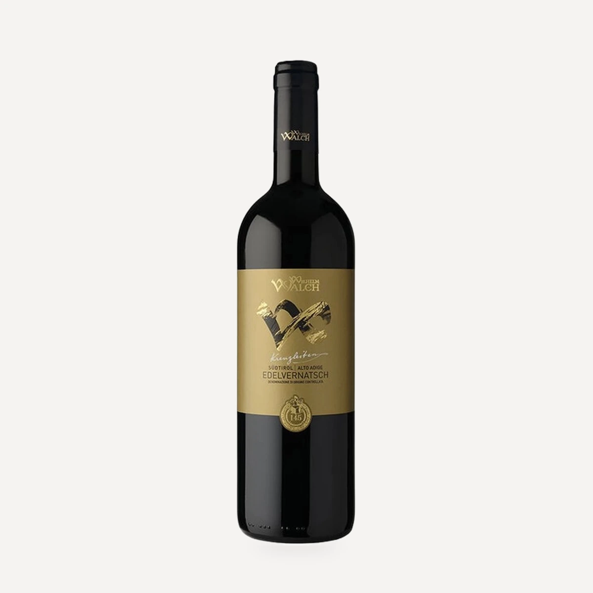 Kreuzleiten Edelvernatsch Alto Adige DOC wine — Wilhelm Walch winery — Dionysus