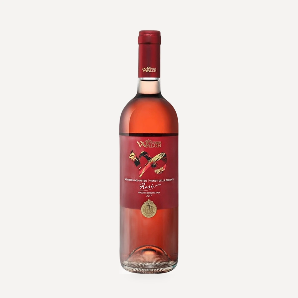 Rose Vigneti delle Dolomiti IGT wine — Wilhelm Walch winery — Dionysus