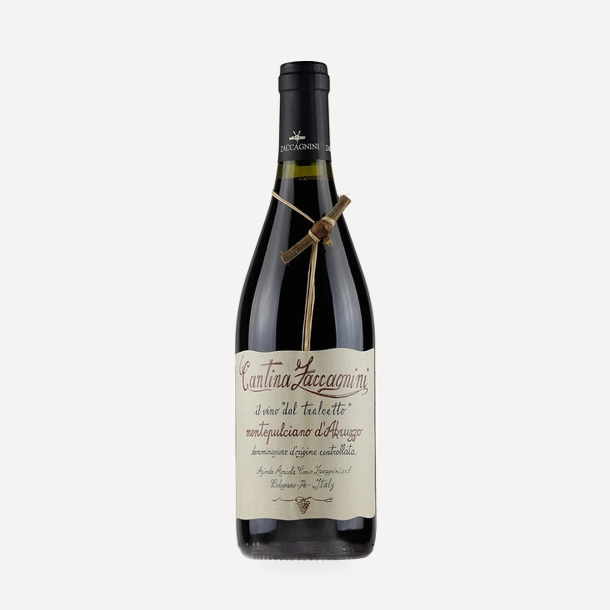 Tralcetto Montepulciano d’Abruzzo DOC wine — Zaccagnini winery — Dionysus