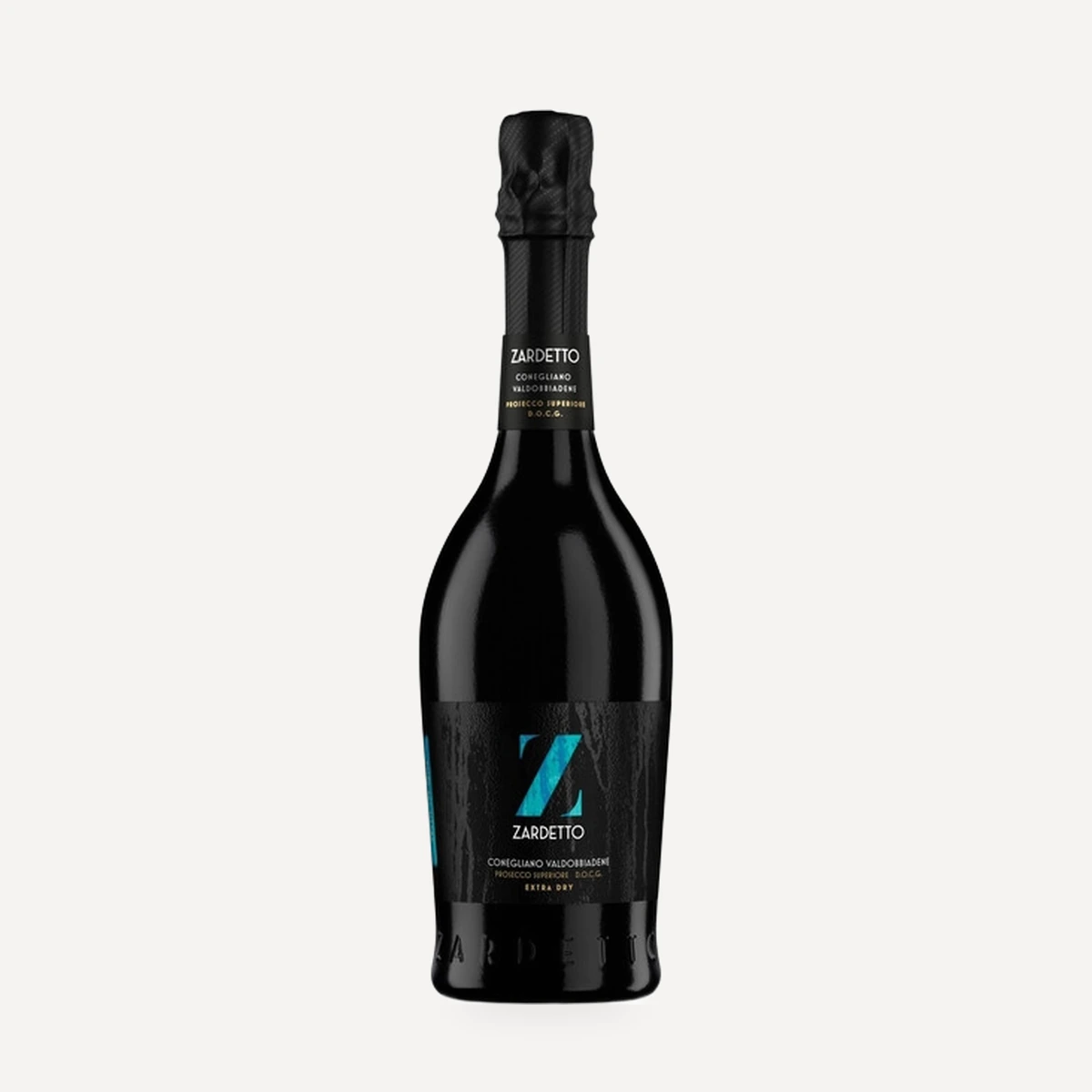 Conegliano Valdobbiadene Prosecco Superiore Extra Dry DOCG wine — Zardetto winery — Dionysus