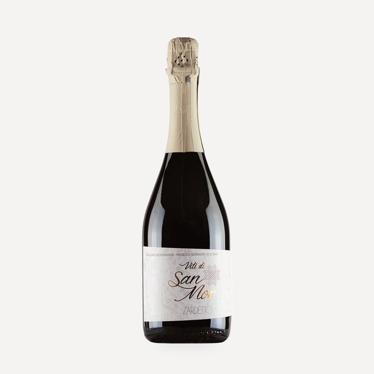 Viti di San Mor Conegliano Valdobbiadene Prosecco Superiore Extra Dry DOCG wine — Zardetto winery — Dionysus