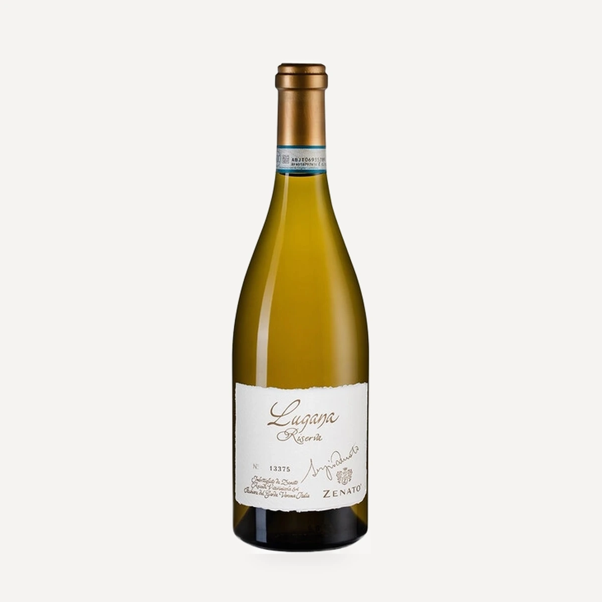 Sergio Lugana Riserva DOC wine — Zenato winery — Dionysus