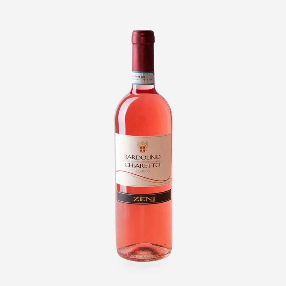 Bardolino Chiaretto Classico DOC wine — Zeni winery — Dionysus