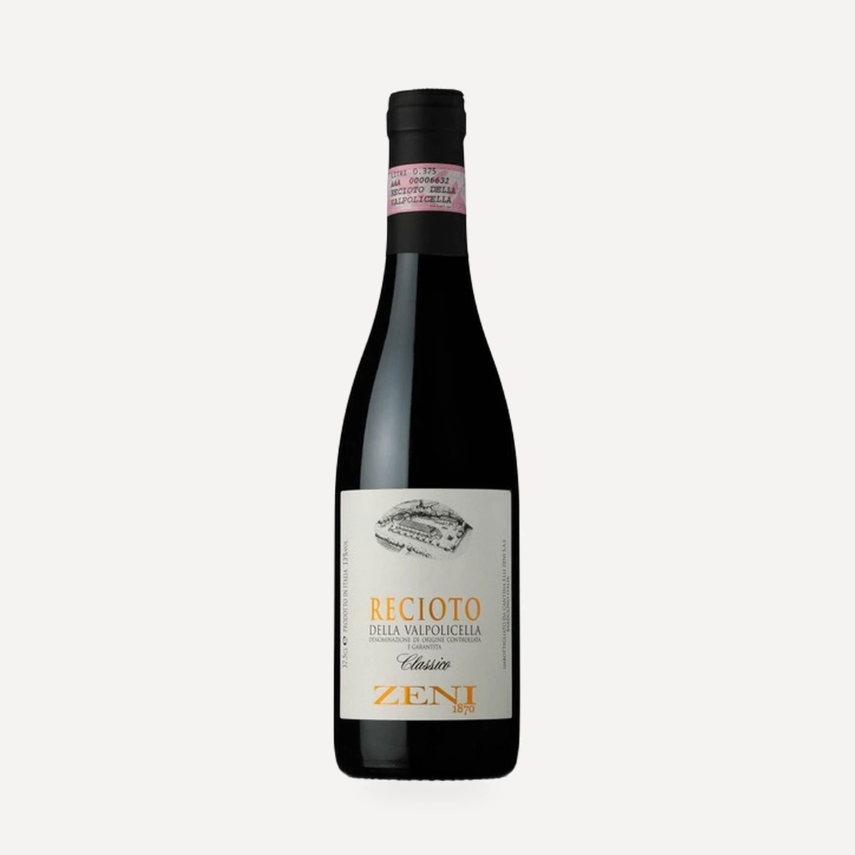 Recioto della Valpolicella Classico DOCG wine — Zeni winery — Dionysus