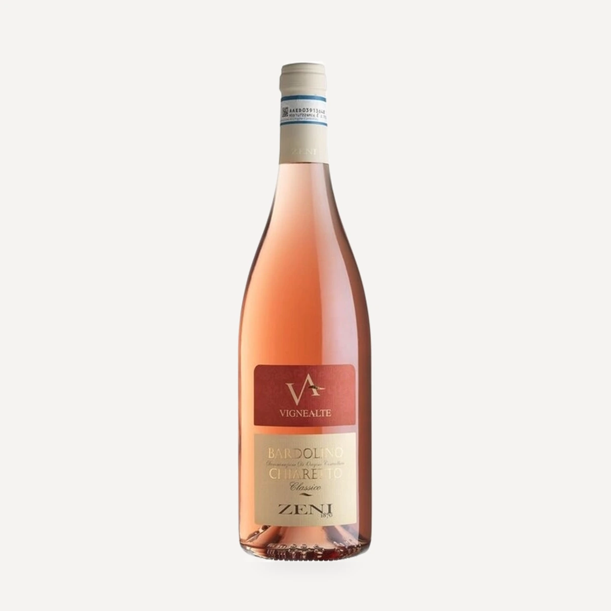 Vigne Alte Bardolino Chiaretto Classico Rose DOC wine — Zeni winery — Dionysus