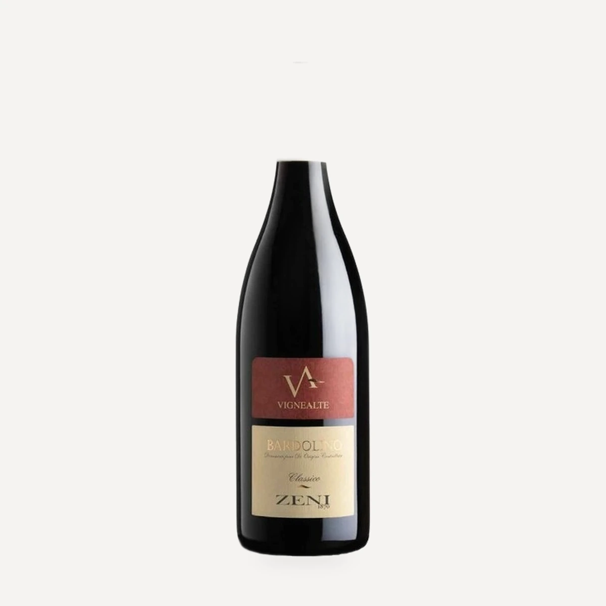 Vigne Alte Bardolino Classico DOC wine — Zeni winery — Dionysus