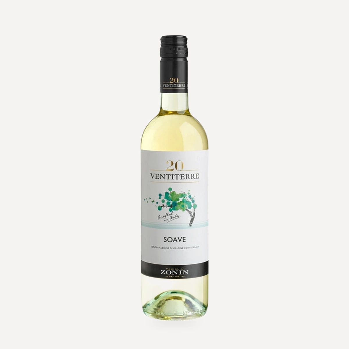 20 Ventiterre Soave DOC wine — Zonin winery — Dionysus