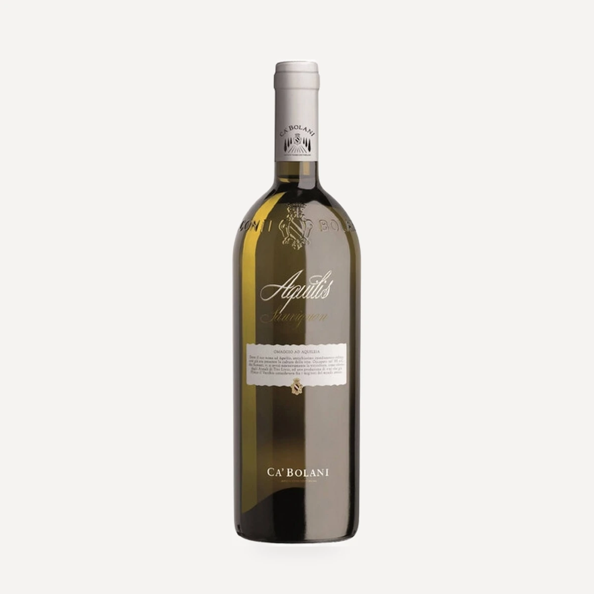 Aquilis Sauvignon Friuli Aquileia DOC wine — Zonin winery — Dionysus