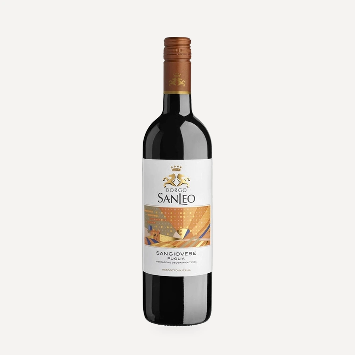 Borgo San Leo Sangiovese Puglia IGT wine — Zonin winery — Dionysus