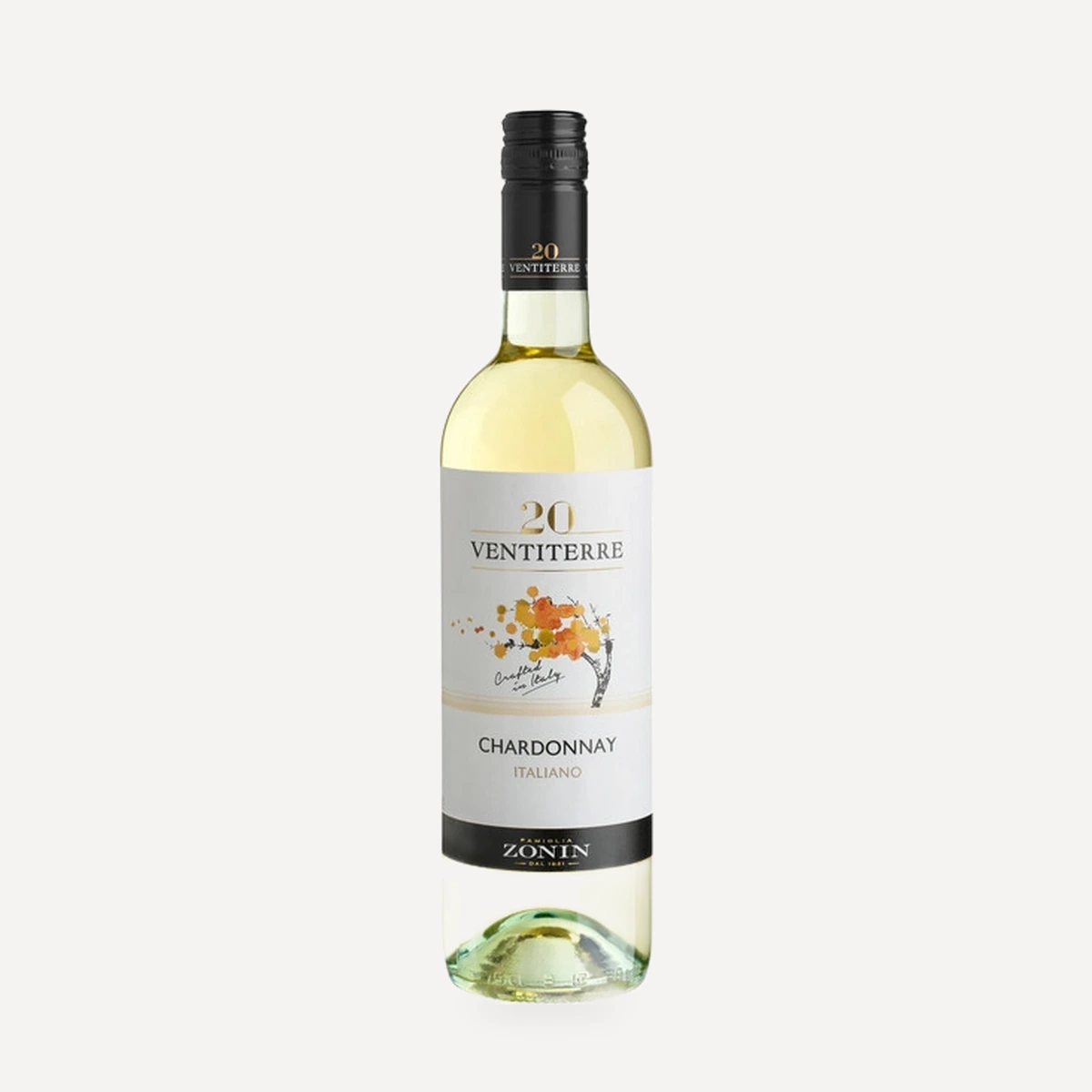 Chardonnay wine — Zonin winery — Dionysus