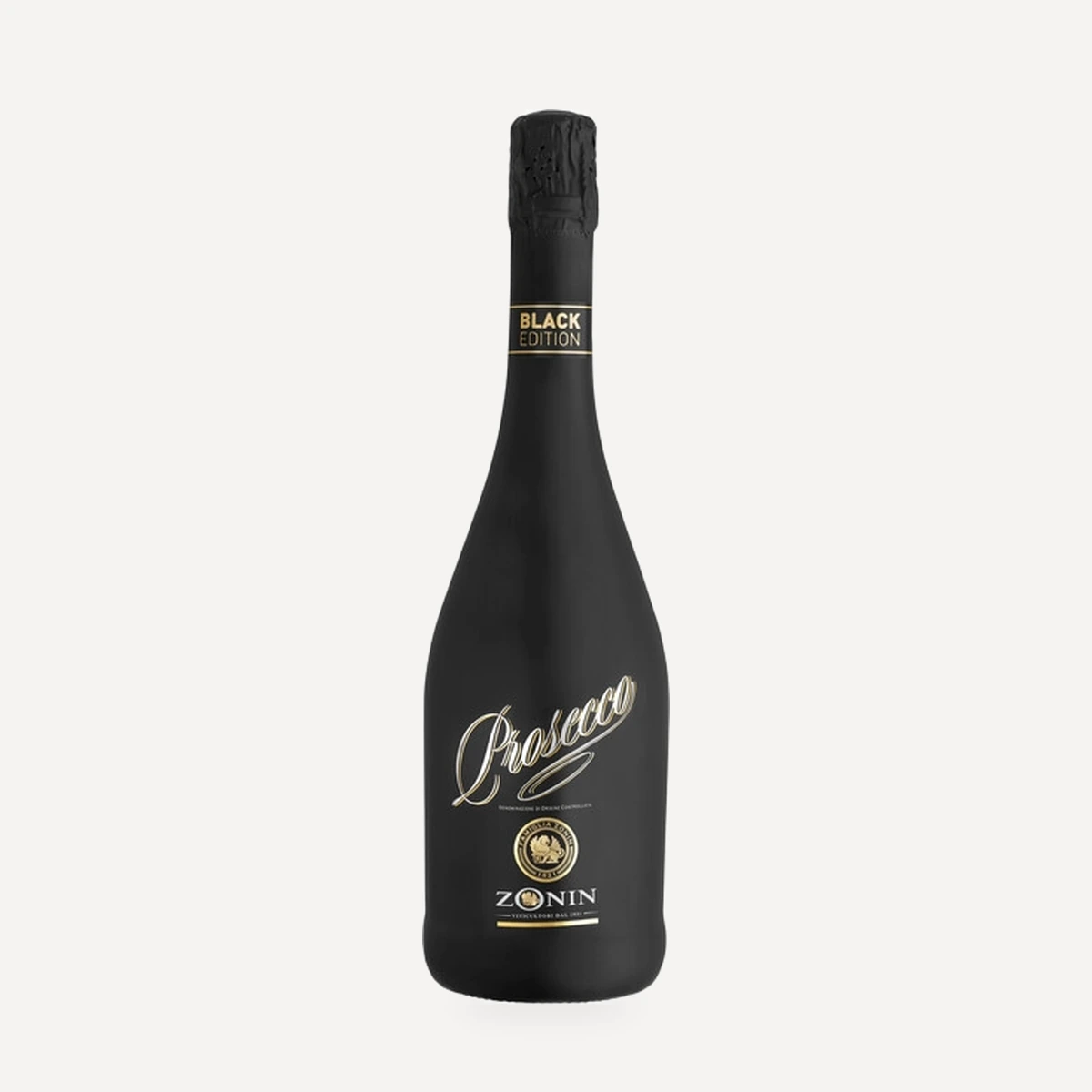 Dress Code Collection Prosecco Black Edition DOC wine — Zonin winery — Dionysus
