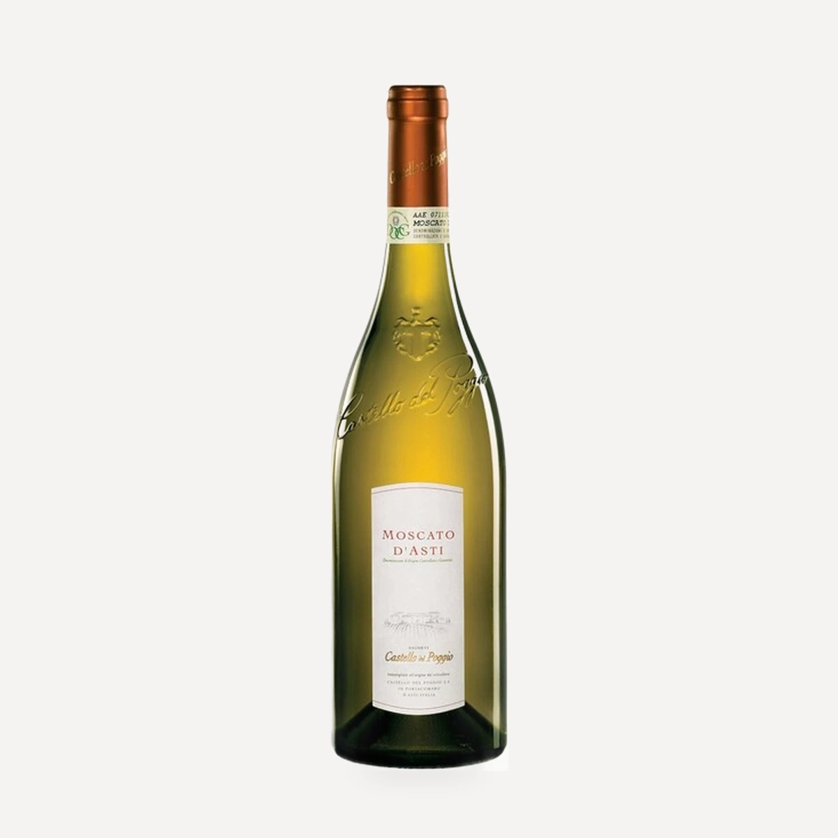 Moscato d’Asti DOCG wine — Zonin winery — Dionysus