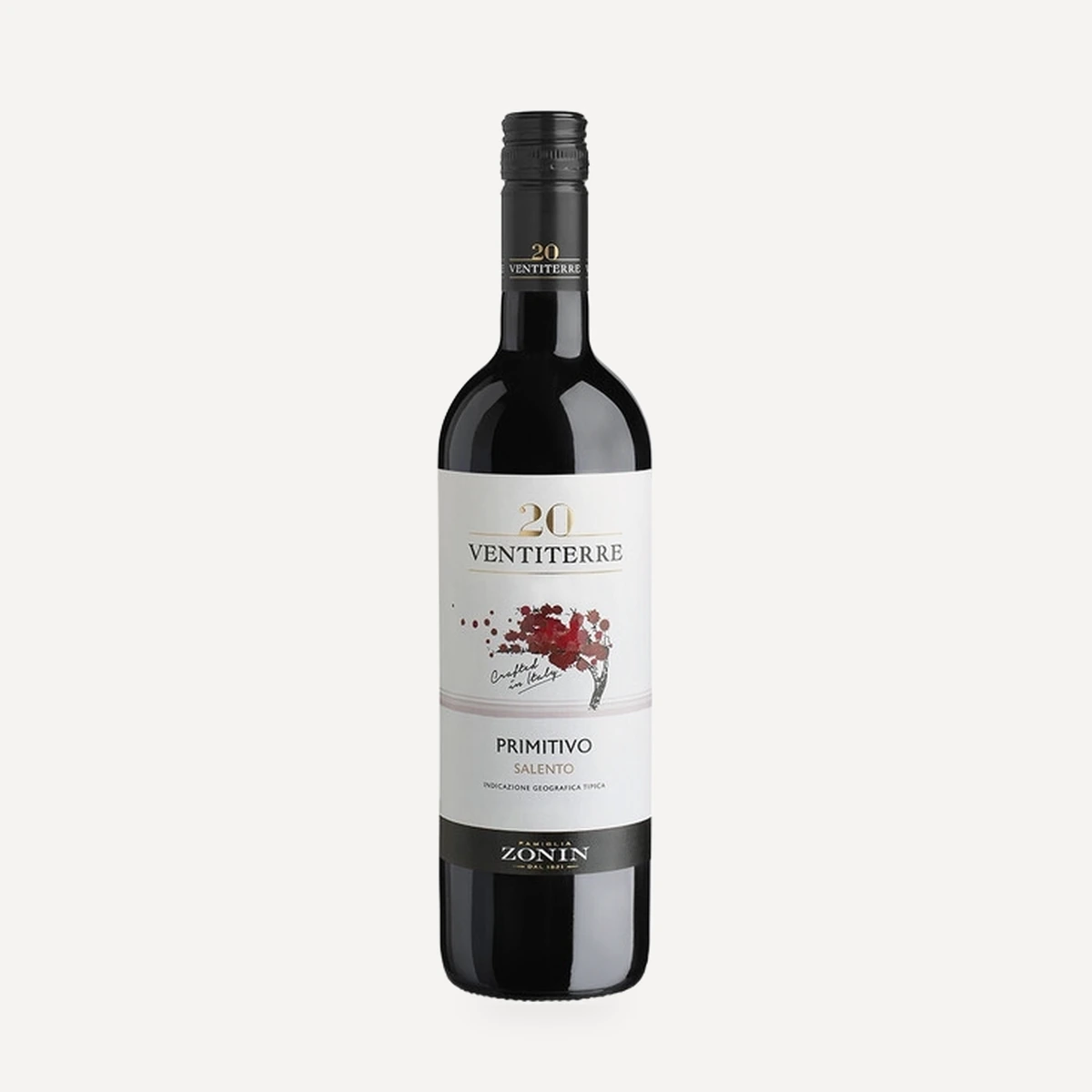 Primitivo Salento IGT wine — Zonin winery — Dionysus
