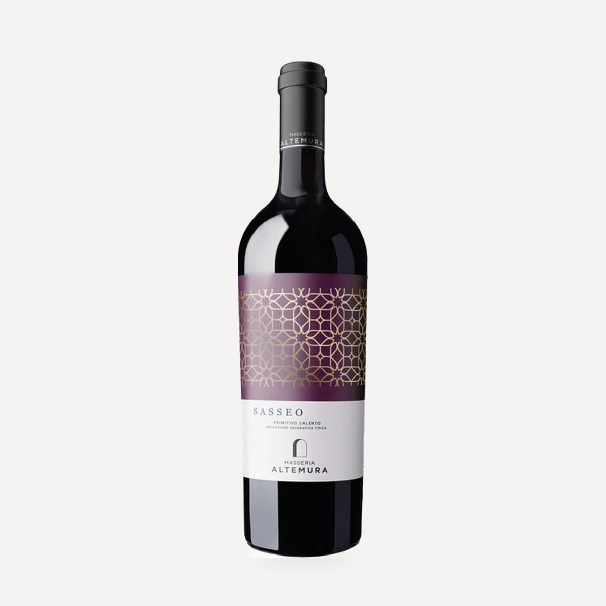 Sasseo Primitivo Salento IGT wine — Zonin winery — Dionysus