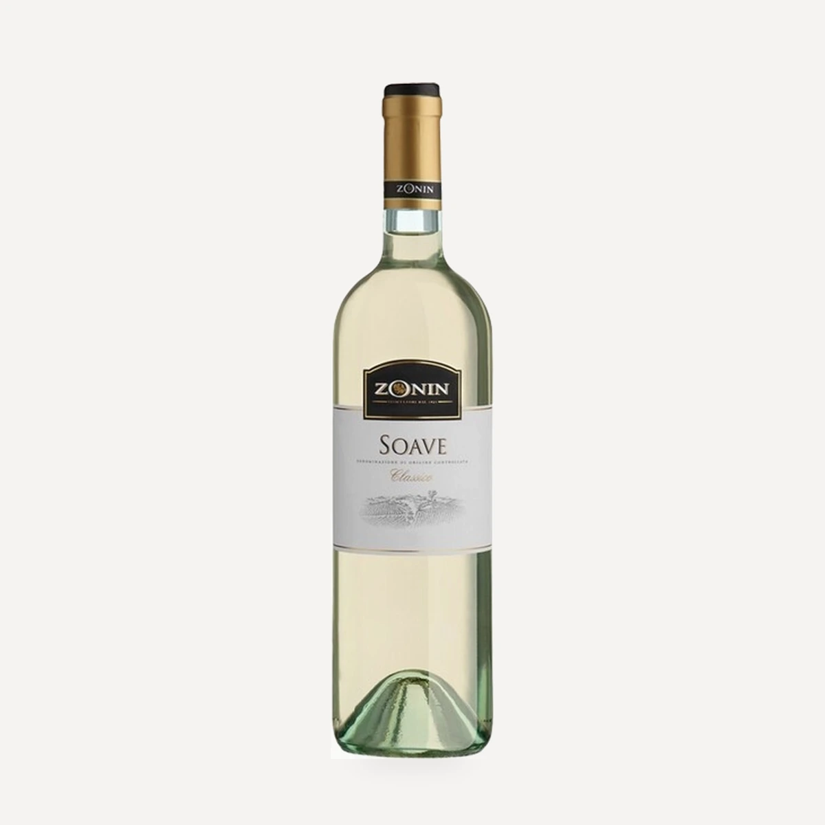 Soave Classico DOC wine — Zonin winery — Dionysus